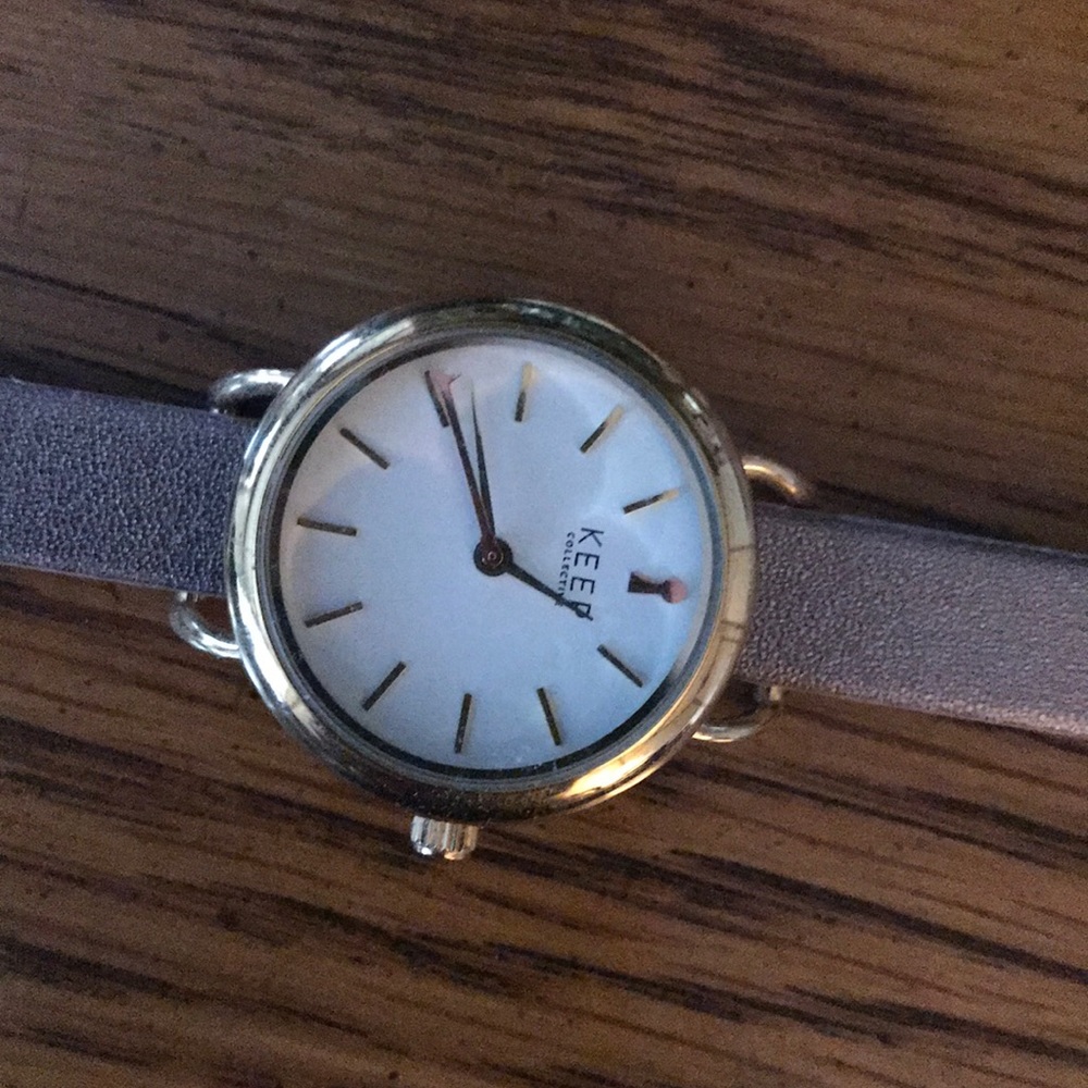Keep bracelet. Charm and watch included.